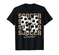 Soccer Sister Coquette Bow Soccer T-Shirt - Casual Everyday Wear Men Women - T-Shirt, Sweatshirt, Hoodie