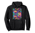 Never Forget 80S 90S Cassette Tape Hoodie - Aesthetic Graphic for Adults - T-Shirt, Sweatshirt, Hoodie