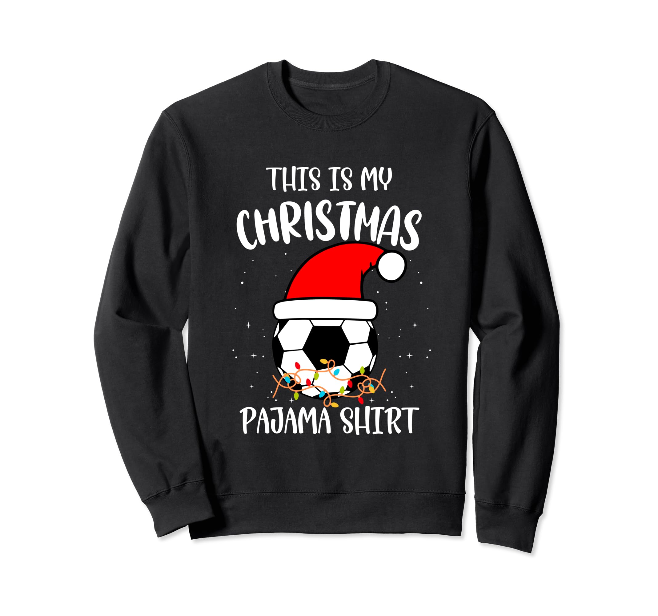Soccer Goalkeeper Holiday Santa Sweatshirt - Custom Art Print Men Women - T-Shirt, Sweatshirt, Hoodie