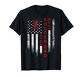 Usa American Flag Best Soccer Dad Ever T-Shirt - Novelty Apparel Unisex - T-Shirt, Sweatshirt, Hoodie