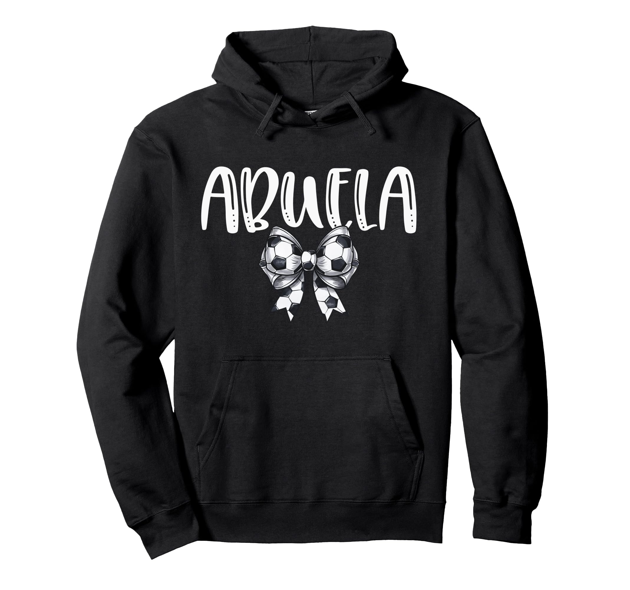 Coquette Soccer Abuela Spirit Hoodie - Novelty Apparel Men Women - T-Shirt, Sweatshirt, Hoodie