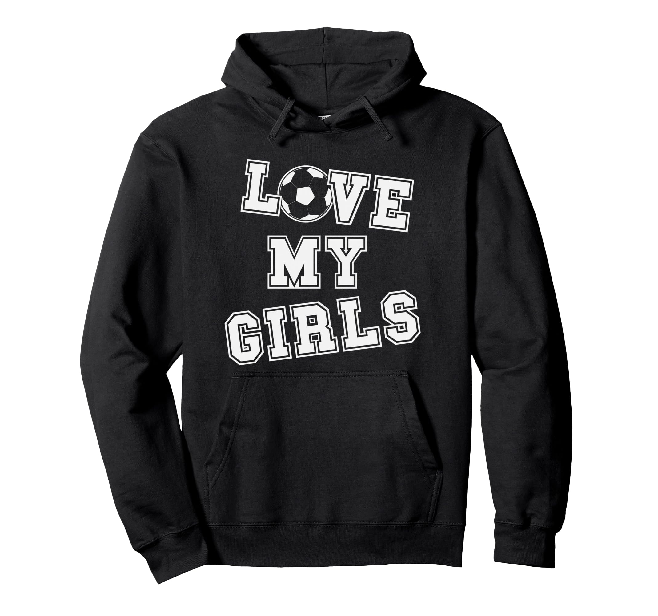 Love My Soccer Mom And Soccer Dad Hoodie - Minimalist Print for Adults - T-Shirt, Sweatshirt, Hoodie