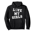 Love My Soccer Mom And Soccer Dad Hoodie - Aesthetic Graphic Men Women - T-Shirt, Sweatshirt, Hoodie