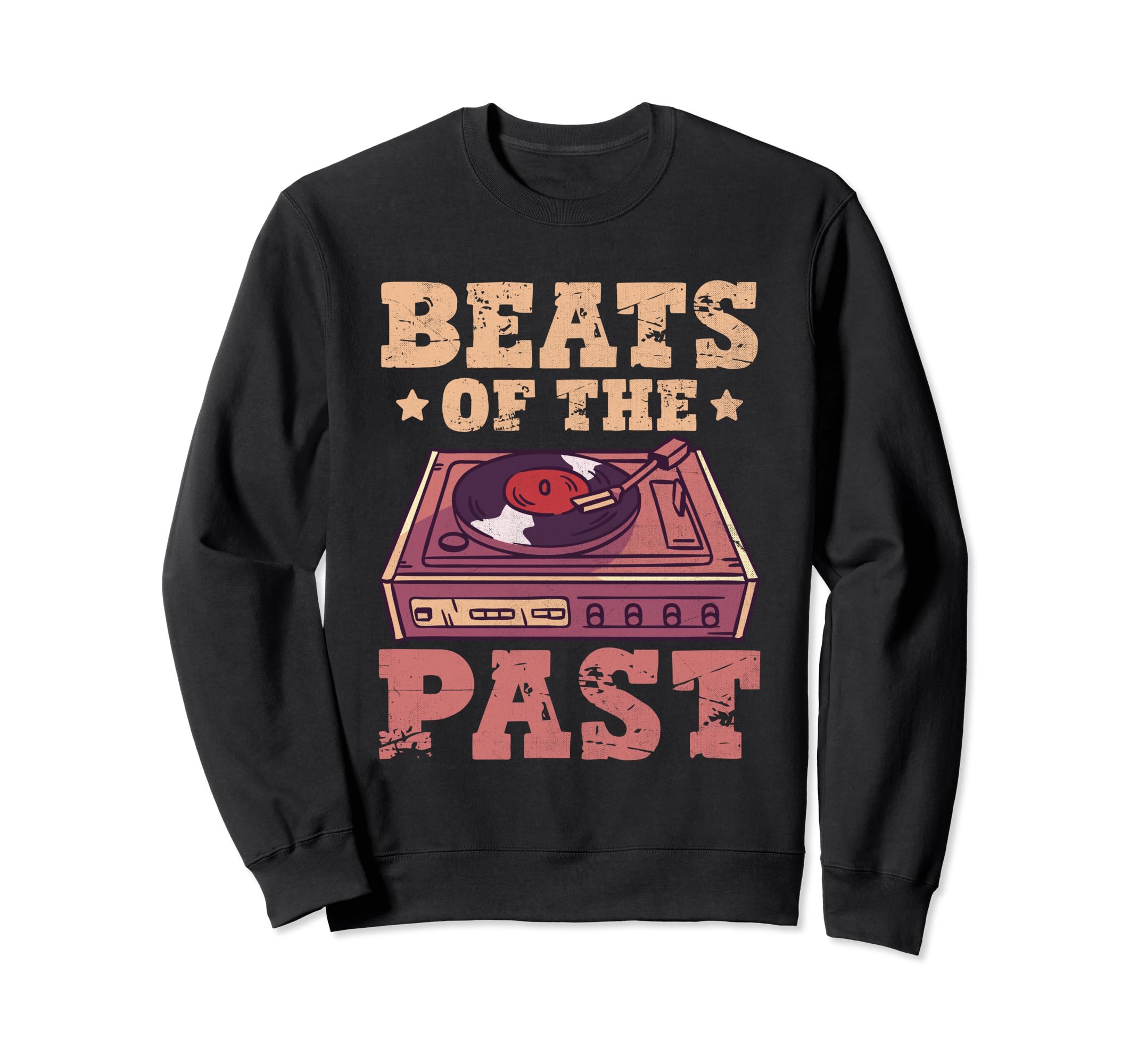 Funny Old School Dj Equipment Table Sweatshirt - Trendy Graphic Men Women - T-Shirt, Sweatshirt, Hoodie