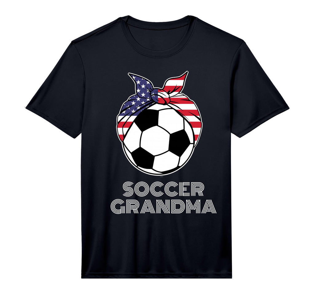 Bandana Soccer Ball Grandmother Gigi T-Shirt - Minimalist Print Unisex - T-Shirt, Sweatshirt, Hoodie