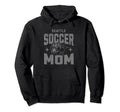 Distressed Soccer Mom Seattle Washington Hoodie - Graphic Print Unisex - T-Shirt, Sweatshirt, Hoodie