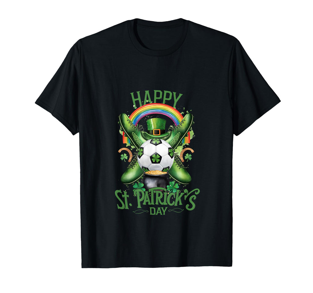 Funny Patricks Day Soccer Costume Four T-Shirt - Unique Graphic Unisex - T-Shirt, Sweatshirt, Hoodie