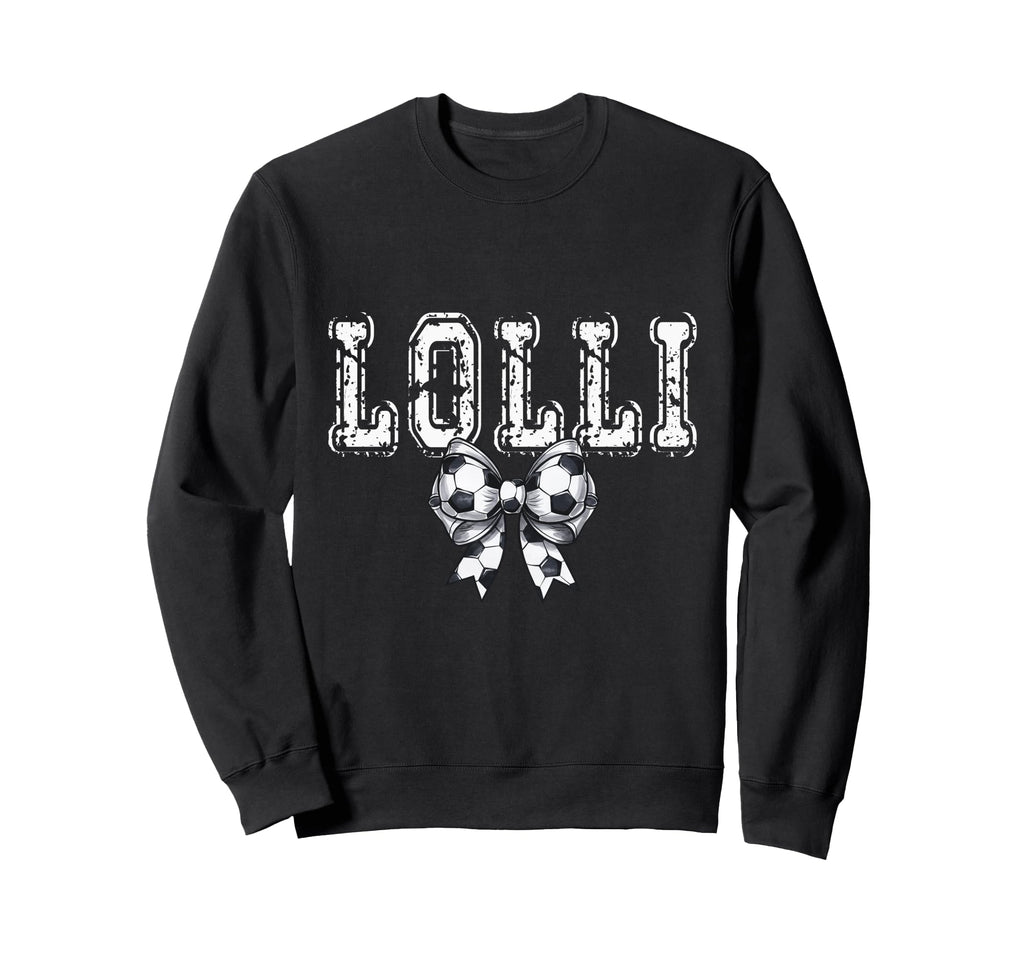 Coquette Soccer Lolli Spirit Sweatshirt - Custom Art Print for Adults - T-Shirt, Sweatshirt, Hoodie