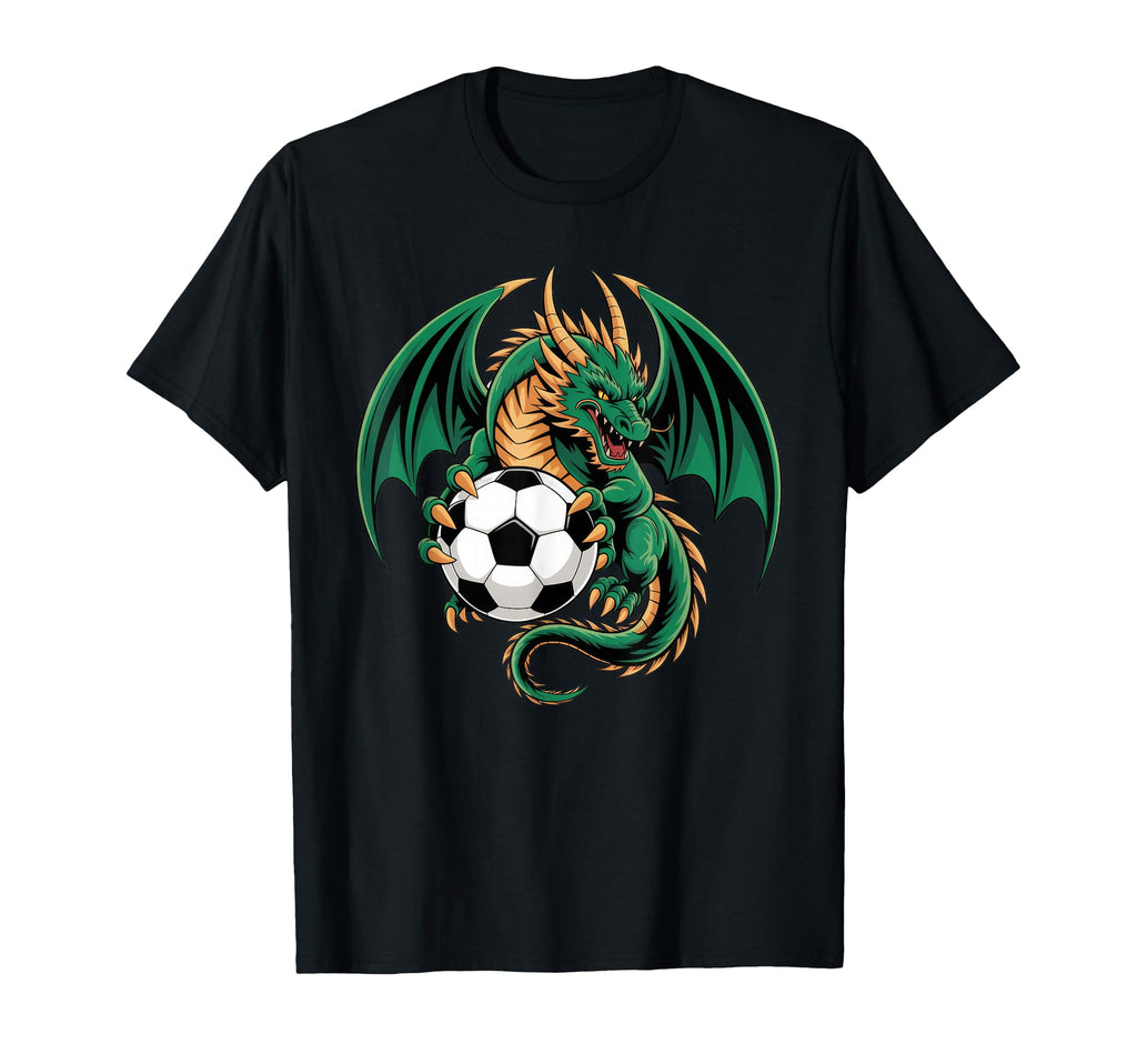 Funny Dragon Soccer Ball T-Shirt - Streetwear Style Unisex - T-Shirt, Sweatshirt, Hoodie