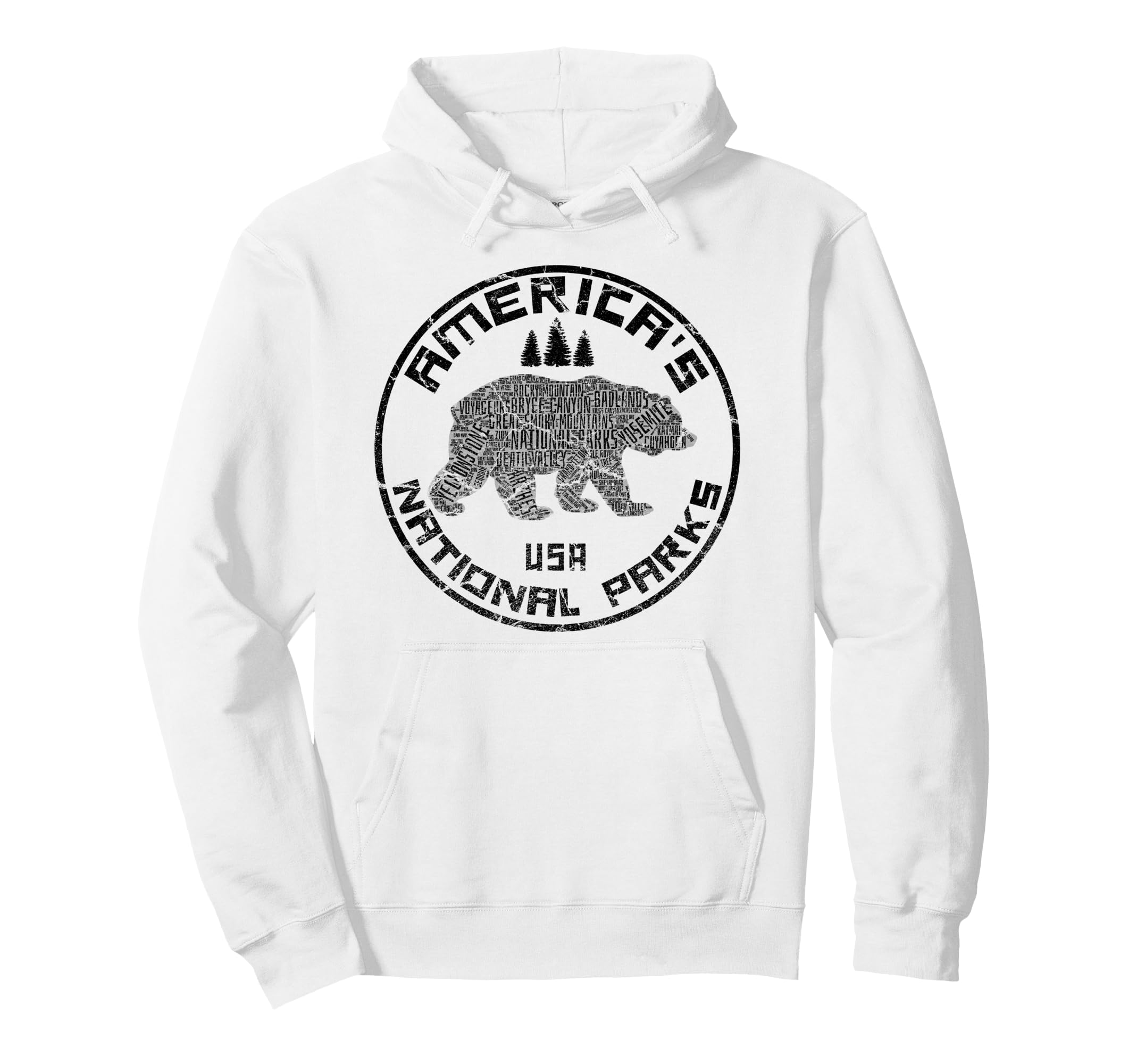 National Parks Travel Usa Outdoor Sweatshirt - Streetwear Style for Adults - T-Shirt, Sweatshirt, Hoodie