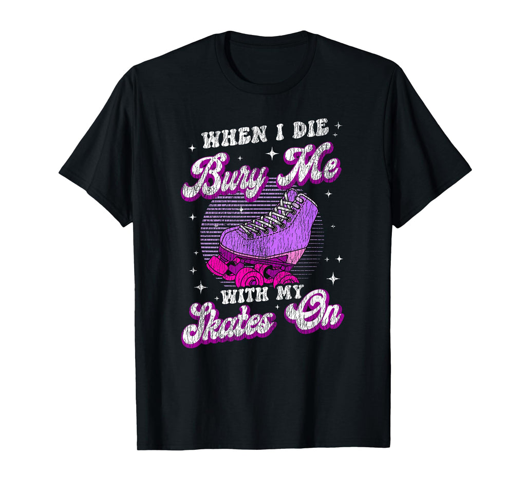 Roller Skating Skate 1970S T-Shirt - Unique Graphic Unisex - T-Shirt, Sweatshirt, Hoodie