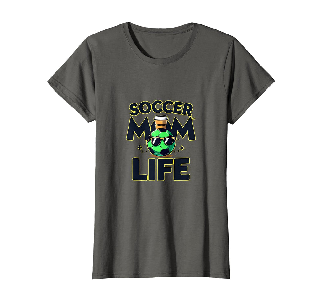 Soccer Mom Life Sports Moms T-Shirt - Trendy Graphic for Adults - T-Shirt, Sweatshirt, Hoodie