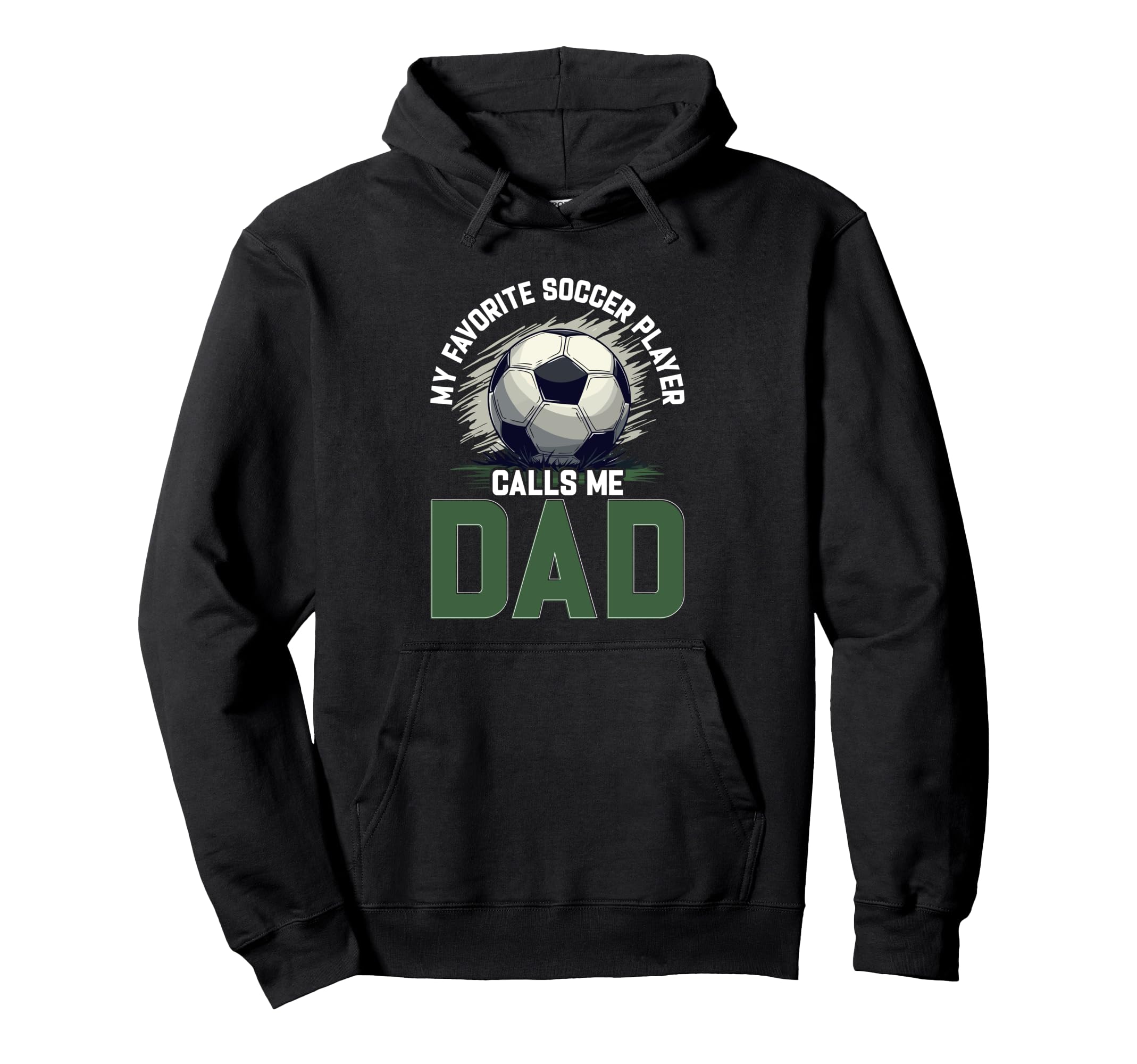 Soccer Dad Fathers Day Hoodie - Graphic Print Men Women - T-Shirt, Sweatshirt, Hoodie