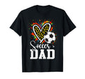My Favorite Soccer Ball Dad Leopard T-Shirt - Aesthetic Graphic for Adults - T-Shirt, Sweatshirt, Hoodie