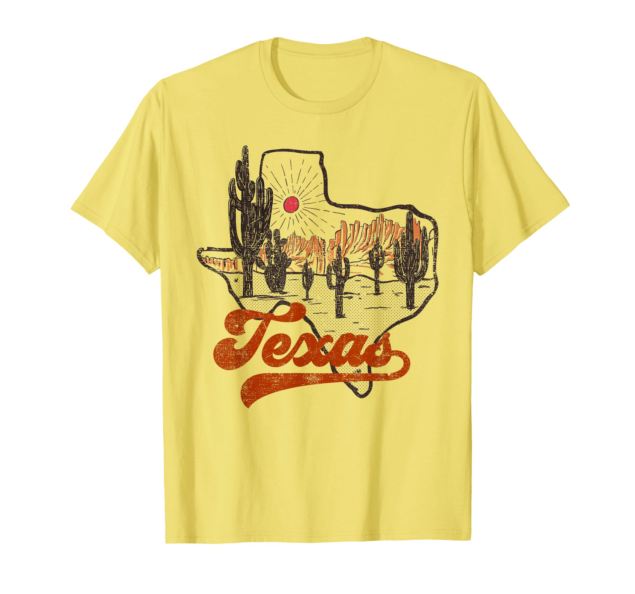 Cactus Desert Western Country Texas T-Shirt - Aesthetic Graphic for Adults - T-Shirt, Sweatshirt, Hoodie
