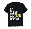 Soccer Player Gift Eat Sleep Soccer T-Shirt - Streetwear Style Men Women - T-Shirt, Sweatshirt, Hoodie