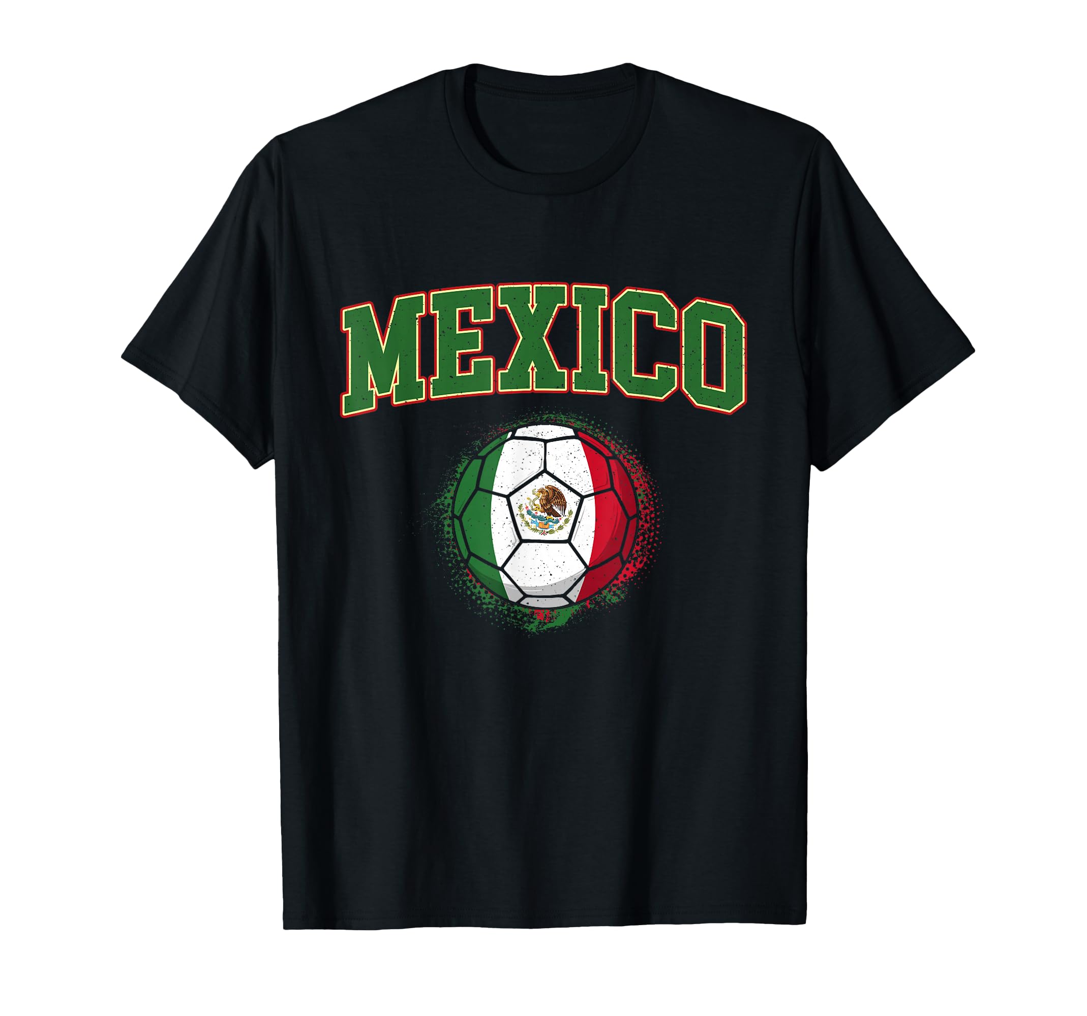 Mexico Mexican Soccer Tournament Game T-Shirt - Graphic Print Unisex - T-Shirt, Sweatshirt, Hoodie