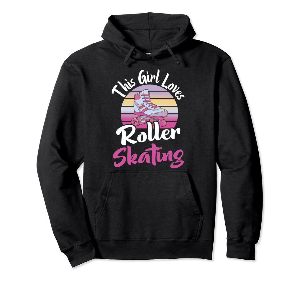 Rollerskate Funny This Loves Roller Hoodie - Trendy Graphic Men Women - T-Shirt, Sweatshirt, Hoodie