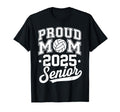 Senior 2025 Volleyball Mom High T-Shirt - Minimalist Print for Adults - T-Shirt, Sweatshirt, Hoodie