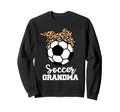 Soccer Grandma Funny Leopard Sweatshirt - Fun Novelty Design for Adults - T-Shirt, Sweatshirt, Hoodie