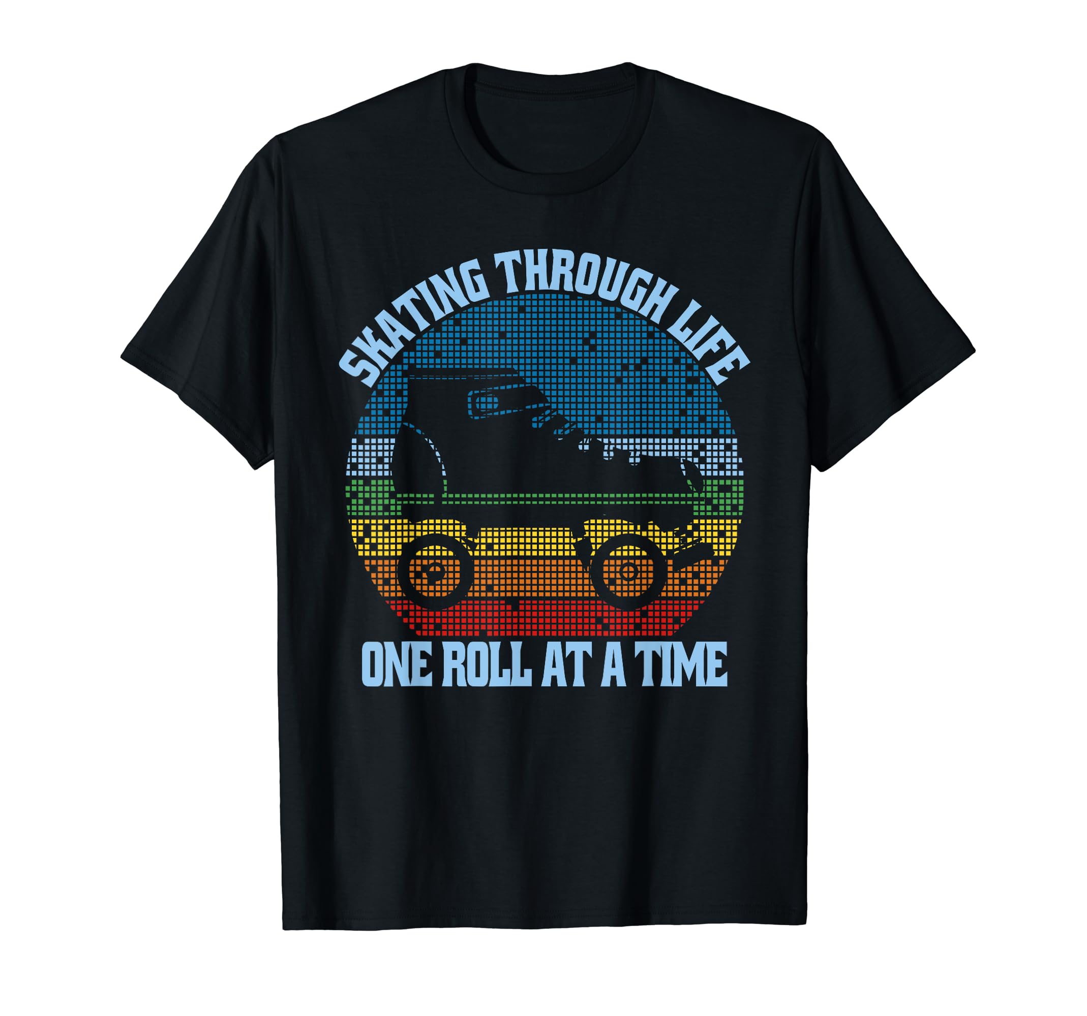 Roller Skate Disco Roller Blade T-Shirt - Aesthetic Graphic for Adults - T-Shirt, Sweatshirt, Hoodie