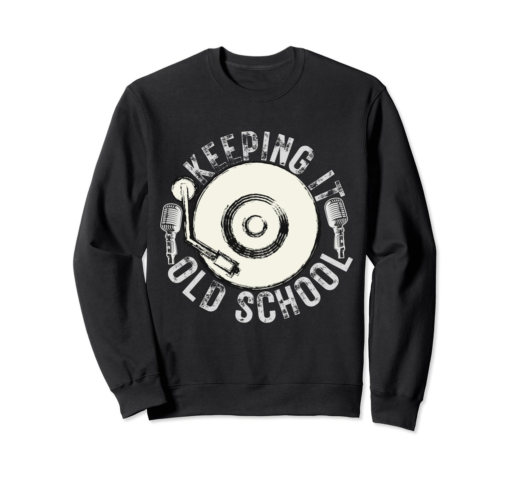 Keeping It Old School Hip Hop 80S Sweatshirt - Custom Art Print for Adults - T-Shirt, Sweatshirt, Hoodie