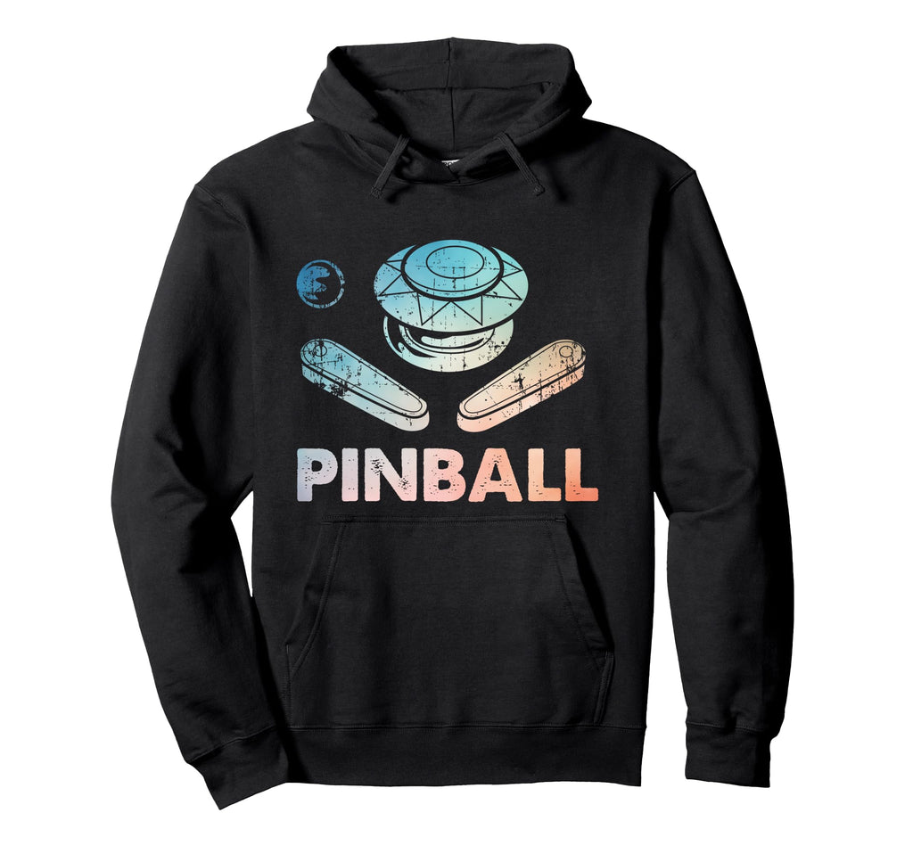 Pinball Funny Pinballer Machine Flipping Hoodie - Novelty Apparel Unisex - T-Shirt, Sweatshirt, Hoodie