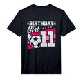 11 Year Old Soccer Birthday 11Th T-Shirt - Minimalist Print Unisex - T-Shirt, Sweatshirt, Hoodie