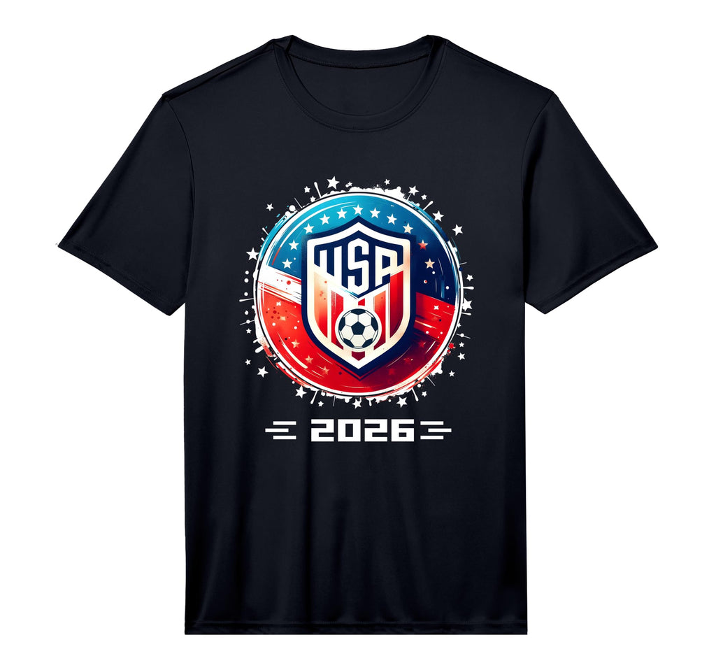 American Flag Soccer Player Teen Soccer T-Shirt - Unique Graphic Unisex - T-Shirt, Sweatshirt, Hoodie