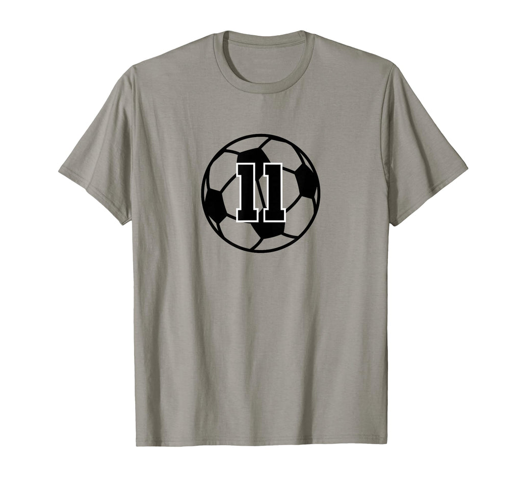 Soccer Number 11 T-Shirt - Fun Novelty Design Unisex - T-Shirt, Sweatshirt, Hoodie