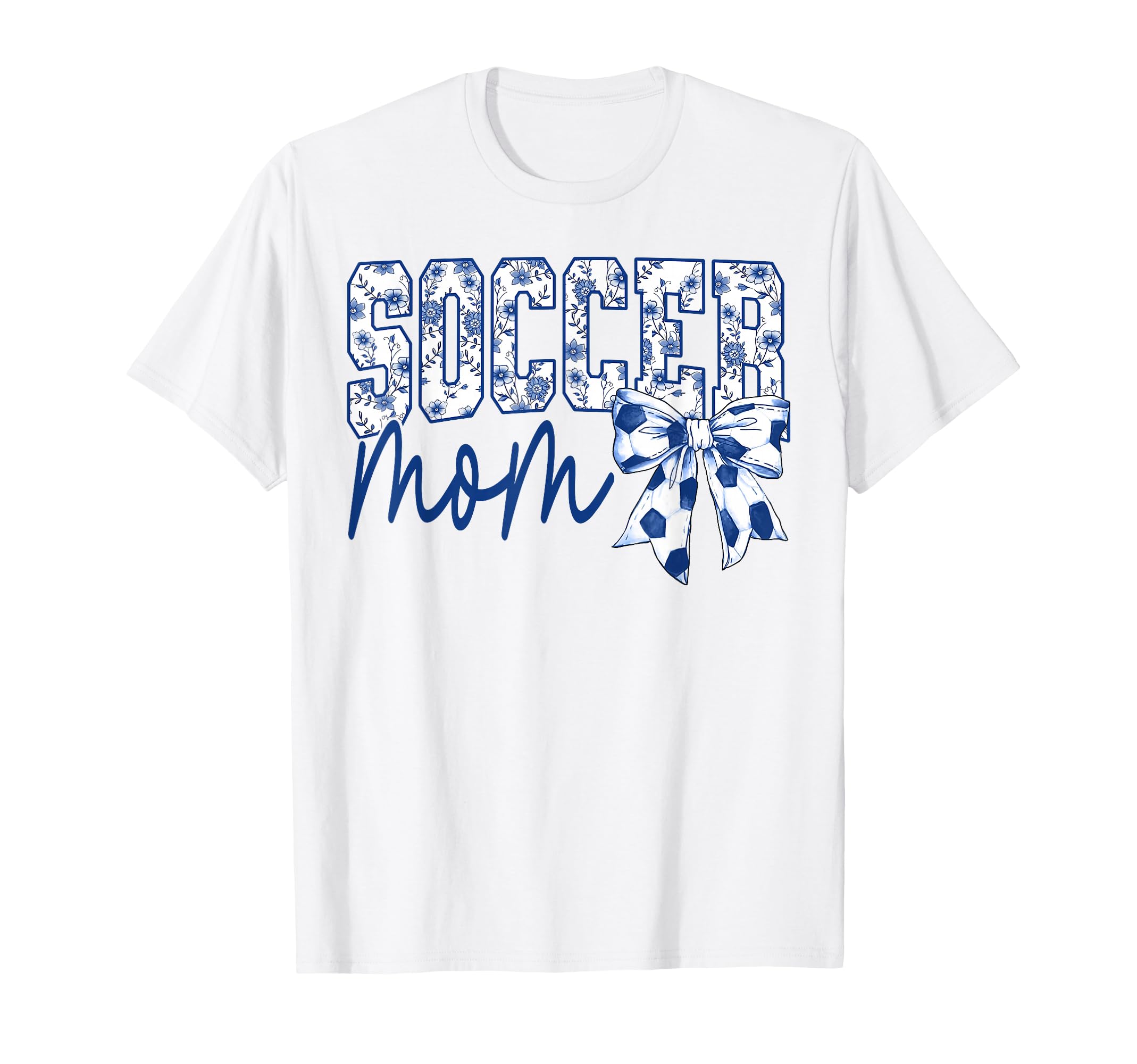 Groovy Soccer Mom Coquette Bow Game Day T-Shirt - Novelty Apparel Unisex - T-Shirt, Sweatshirt, Hoodie