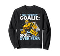 Ice Hockey Goalie Goaltender Keeper Sweatshirt - Graphic Print Men Women - T-Shirt, Sweatshirt, Hoodie