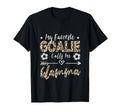 My Favorite Goalie Calls Me Glamma T-Shirt - Minimalist Print Unisex - T-Shirt, Sweatshirt, Hoodie