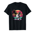 Skate Rolling Malibu Beach Sunset 80S T-Shirt - Novelty Apparel Unisex - T-Shirt, Sweatshirt, Hoodie