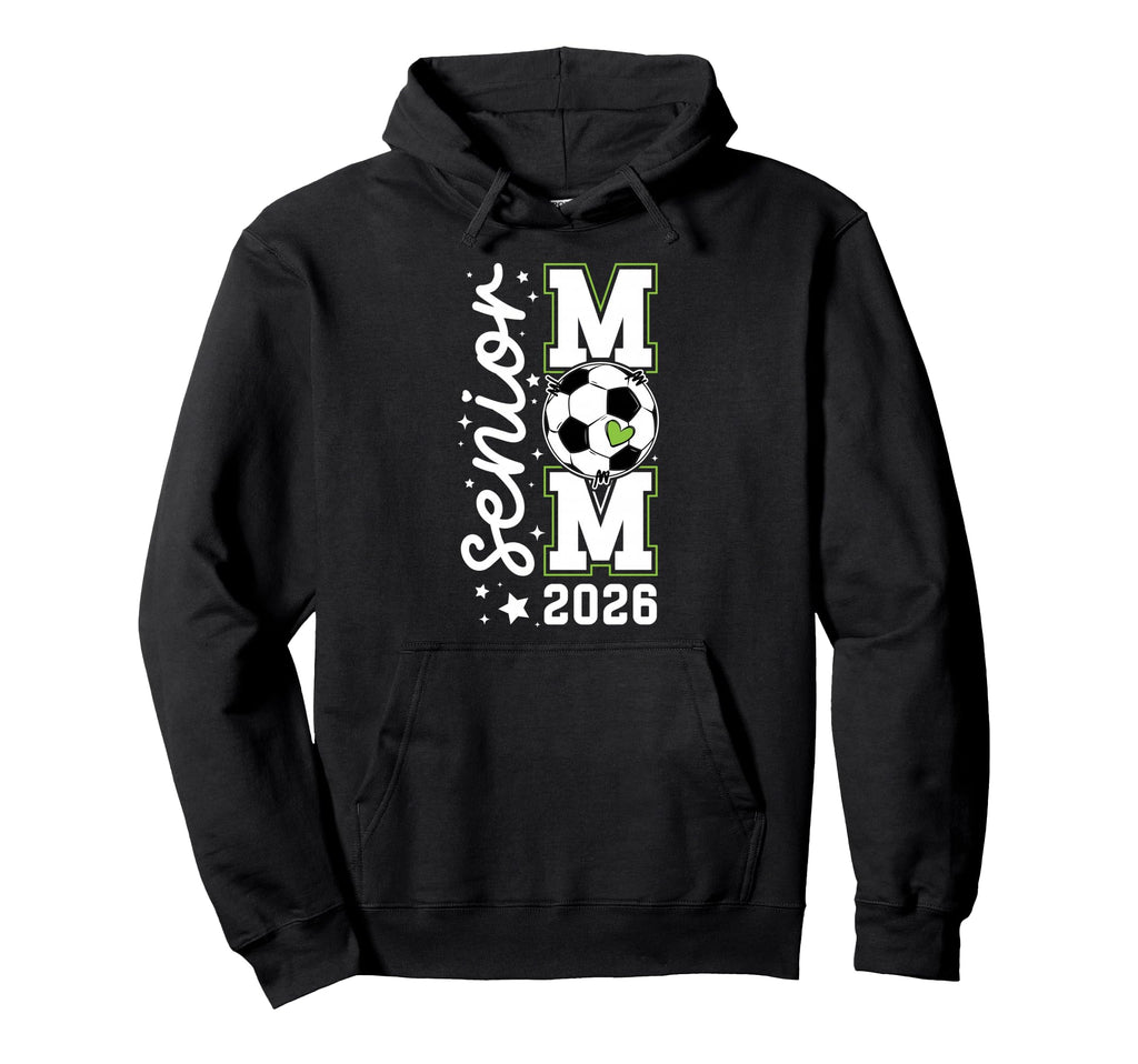 Soccer Senior Mom Senior Soccer Hoodie - Aesthetic Graphic Men Women - T-Shirt, Sweatshirt, Hoodie
