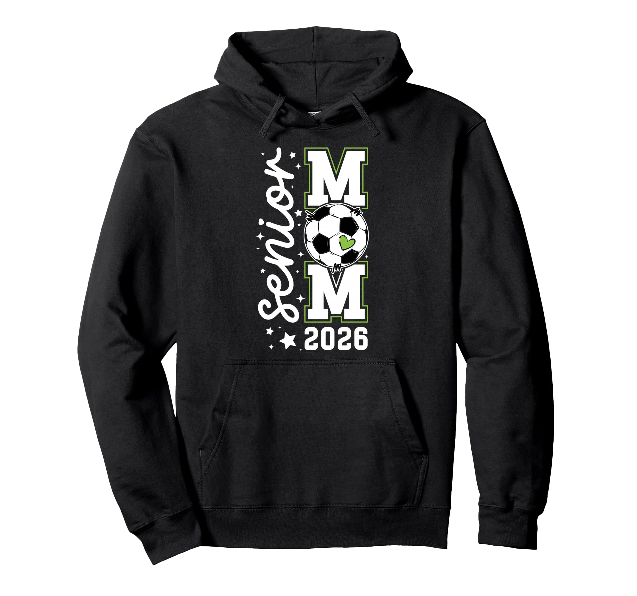 Soccer Senior Mom Senior Soccer Hoodie - Aesthetic Graphic Men Women - T-Shirt, Sweatshirt, Hoodie