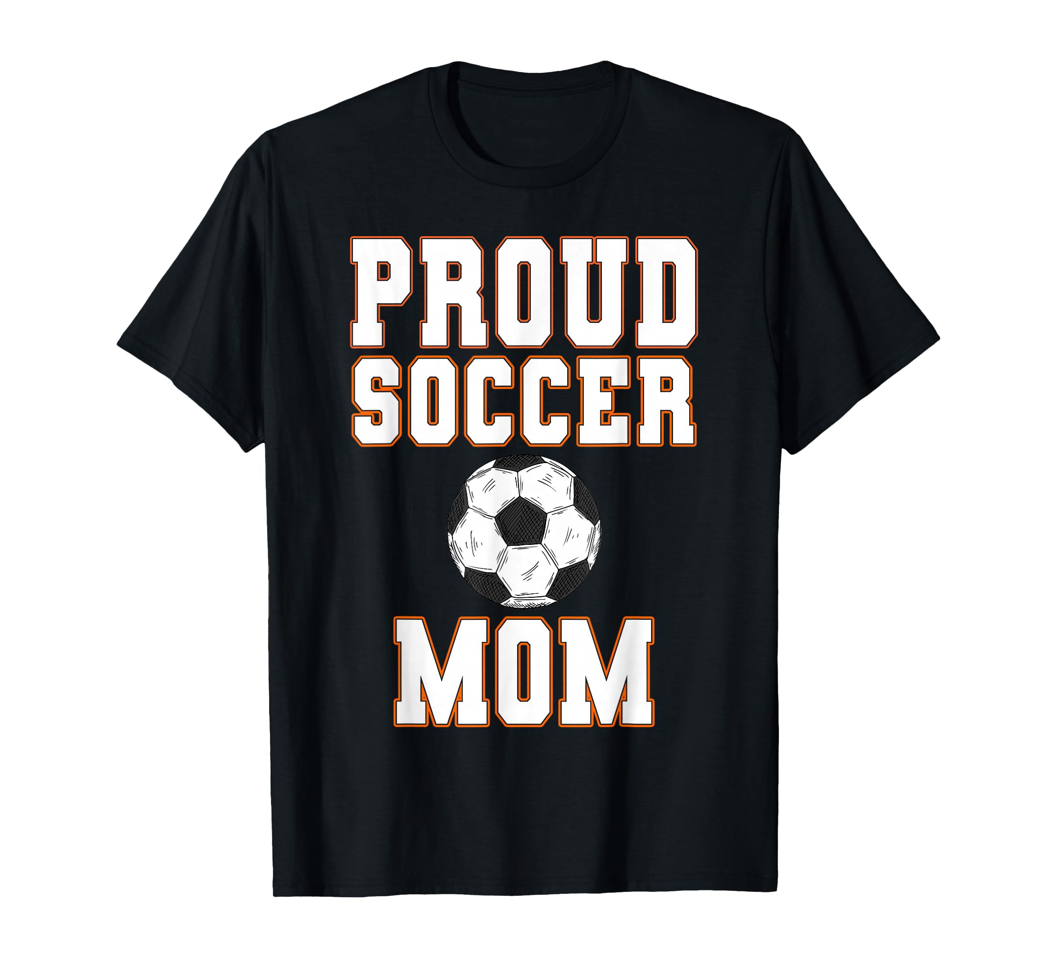 Proud Soccer Mom Game Day Sports T-Shirt - Aesthetic Graphic for Adults - T-Shirt, Sweatshirt, Hoodie
