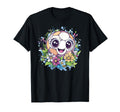 Soccer Ball Flower Art T-Shirt - Trendy Graphic Men Women - T-Shirt, Sweatshirt, Hoodie