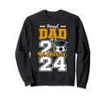 Proud Dad 2024 Senior Soccer High Sweatshirt - Graphic Print Men Women - T-Shirt, Sweatshirt, Hoodie