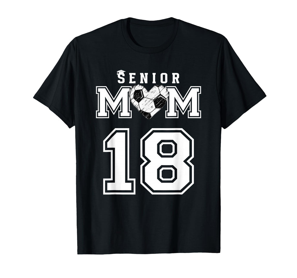 Proud Senior Soccer Mom Custom Jersey T-Shirt - Minimalist Print Unisex - T-Shirt, Sweatshirt, Hoodie