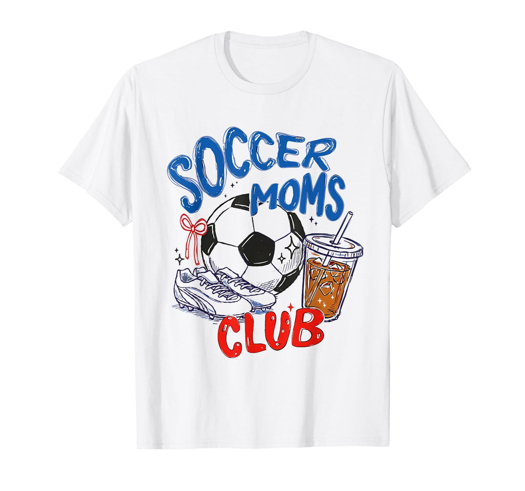 Soccer Moms Club T-Shirt - Minimalist Print Men Women - T-Shirt, Sweatshirt, Hoodie