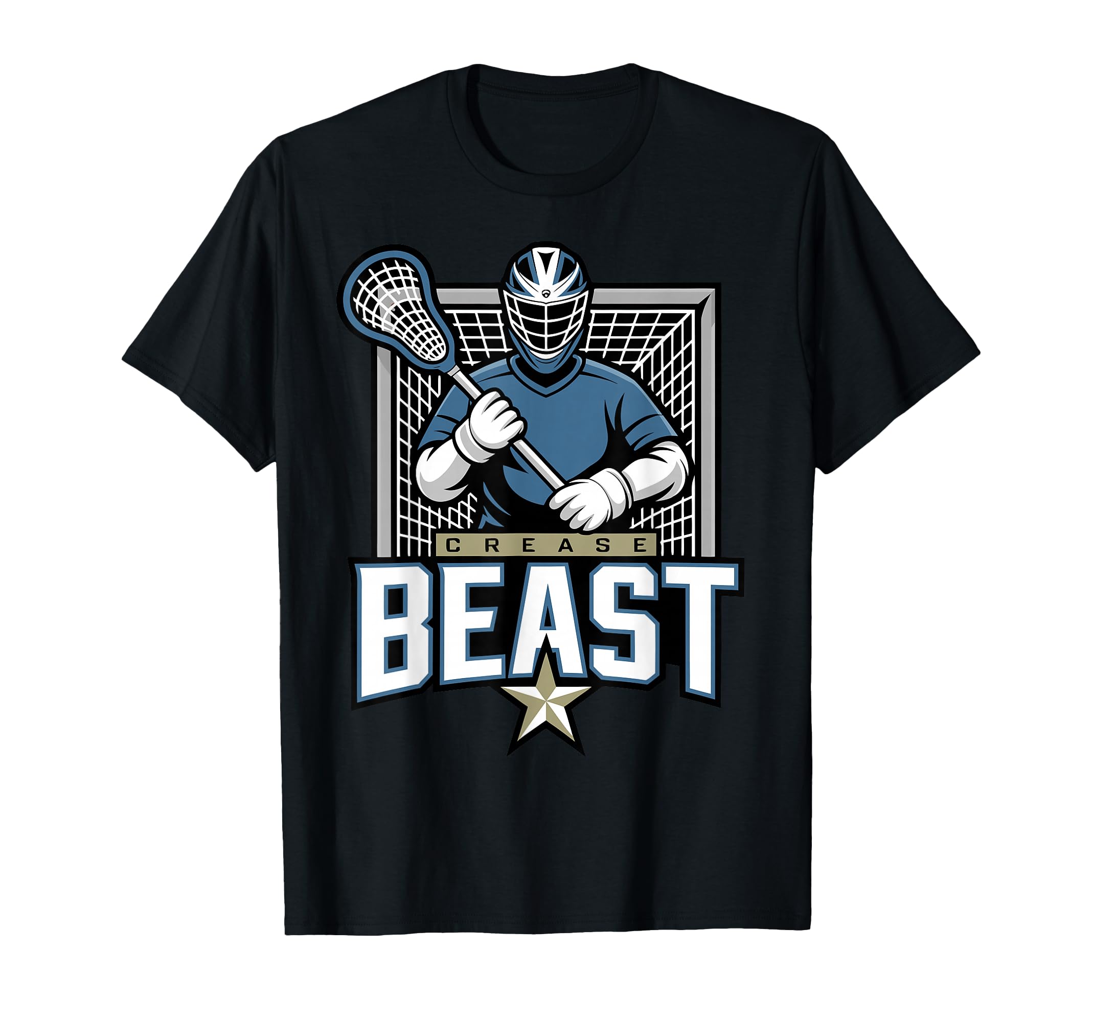 Lacrosse Goalie Lax Goalkeeper Crease T-Shirt - Novelty Apparel Men Women - T-Shirt, Sweatshirt, Hoodie