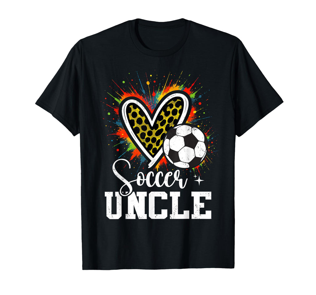 My Favorite Soccer Ball Uncle Leopard Sweatshirt - Graphic Print Men Women - T-Shirt, Sweatshirt, Hoodie