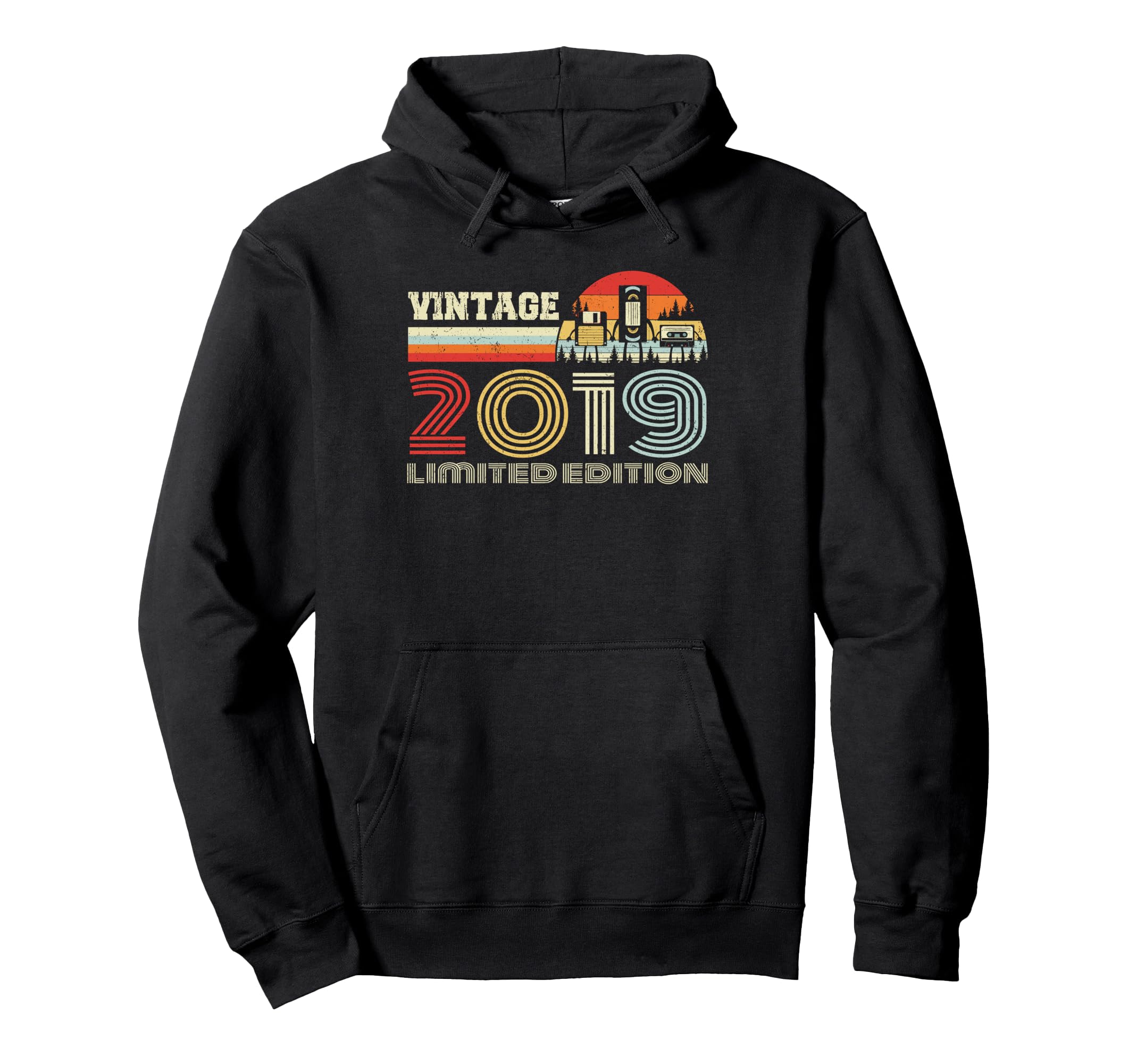 2019 Birthday 2019 Cassette Tape Hoodie - Custom Art Print for Adults - T-Shirt, Sweatshirt, Hoodie
