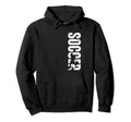Soccer Coach Distressed Soccer Player Hoodie - Aesthetic Graphic Unisex - T-Shirt, Sweatshirt, Hoodie
