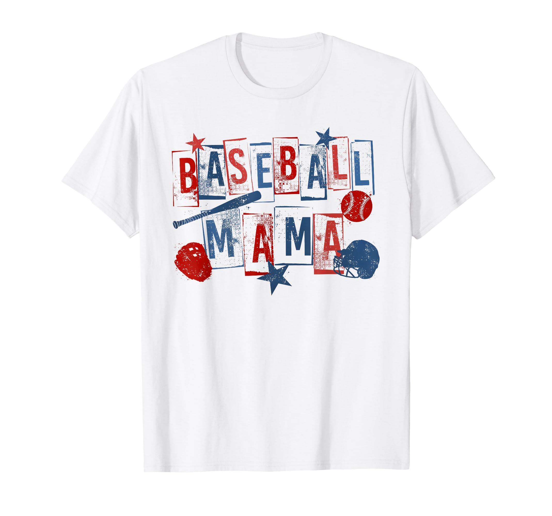 Baseball Mama Mom Mother Game Day T-Shirt - Aesthetic Graphic Unisex - T-Shirt, Sweatshirt, Hoodie