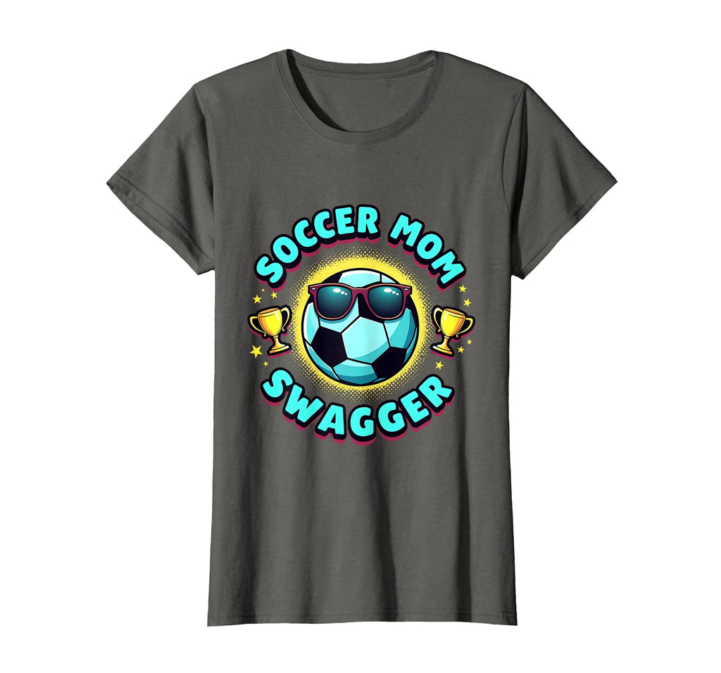 Soccer Mom Swagger Moms Club T-Shirt - Trendy Graphic for Adults - T-Shirt, Sweatshirt, Hoodie