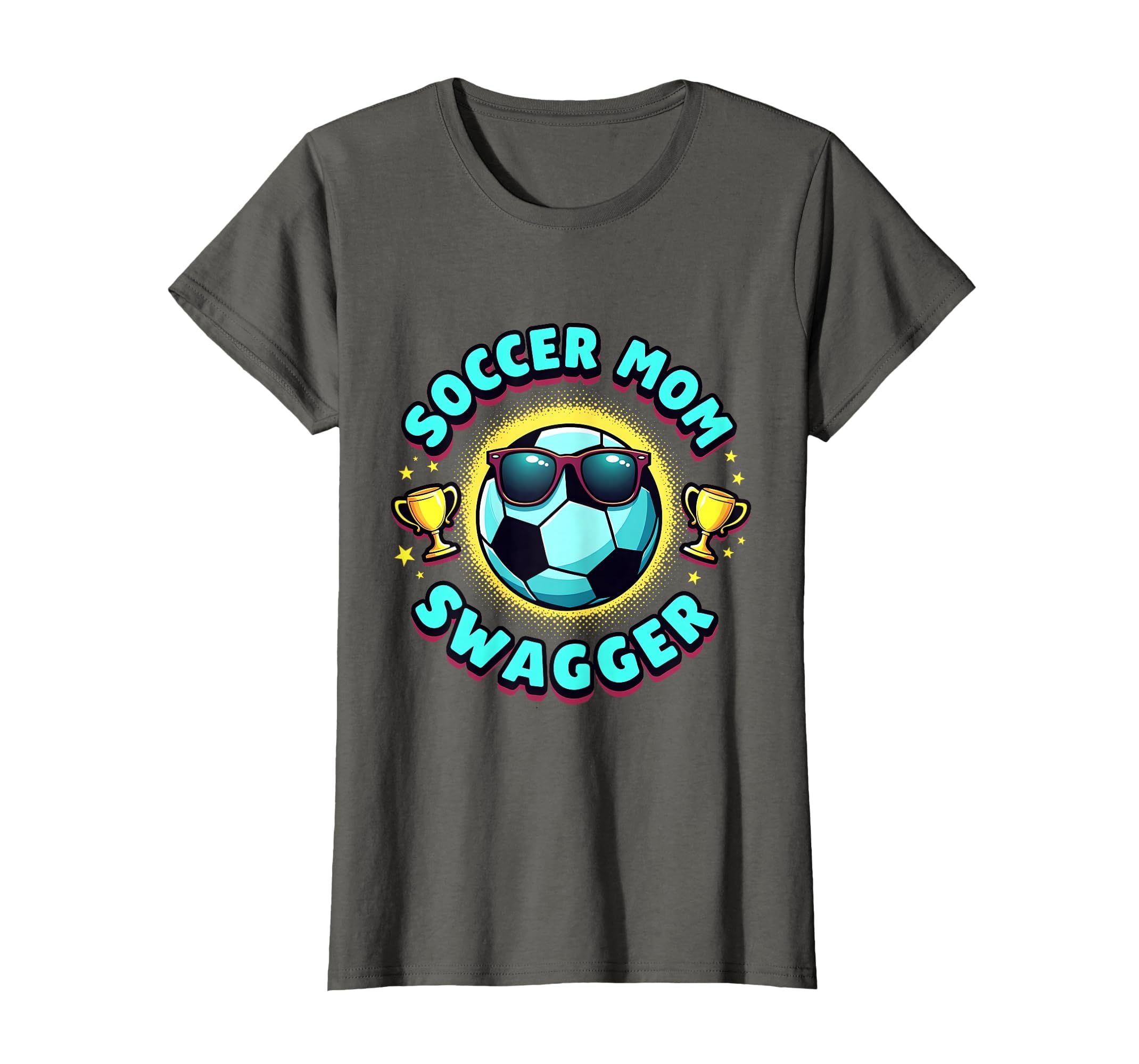 Soccer Mom Swagger Moms Club T-Shirt - Trendy Graphic for Adults - T-Shirt, Sweatshirt, Hoodie