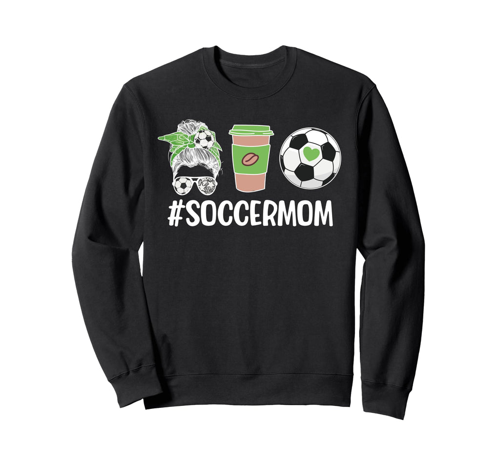 Soccer Mom Soccer Player Mother Sweatshirt - Fun Novelty Design for Adults - T-Shirt, Sweatshirt, Hoodie