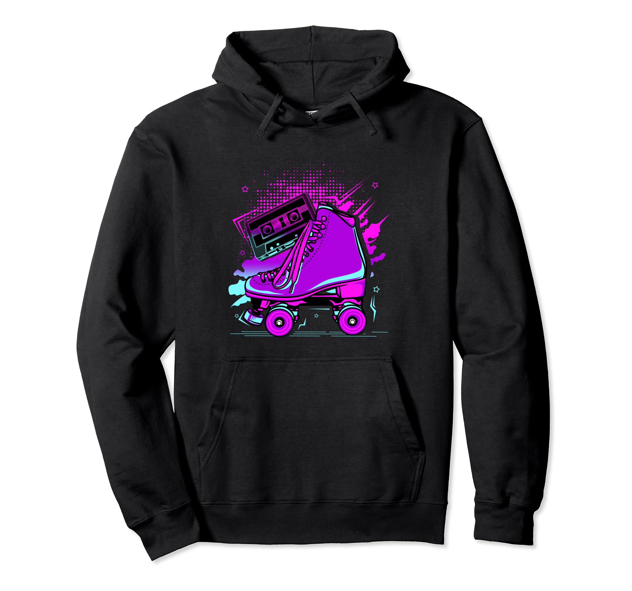 Roller Skates Fun Skating Lifestyle Hoodie - Minimalist Print Men Women - T-Shirt, Sweatshirt, Hoodie